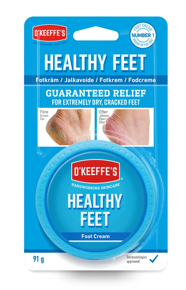 FOTKREM HEALTHY FEET OKEEFFES 91GR v:8505340 FOTKREM HEALTHY FEET OKEEFFES 91GR v:8505340