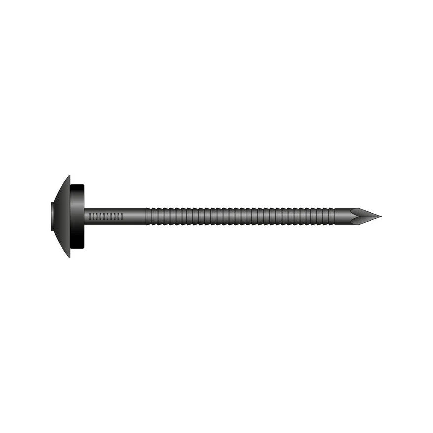 Takplatespiker sort 3,7-70 rill 75 stk v:6222379