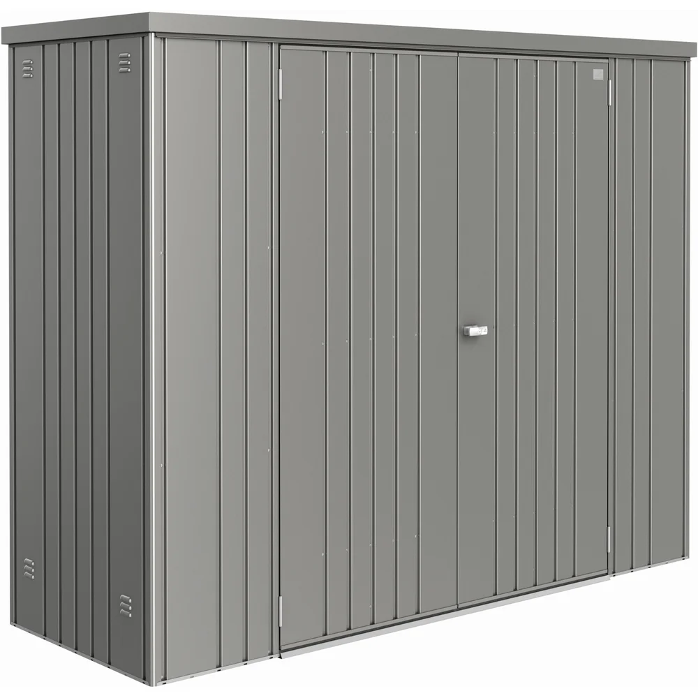 BIOHORT REDSKAPSBOD STR 230 KVARTSGRÅ METALLIC v:2283139 BIOHORT REDSKAPSBOD STR 230 KVARTSGRÅ METALLIC v:2283139