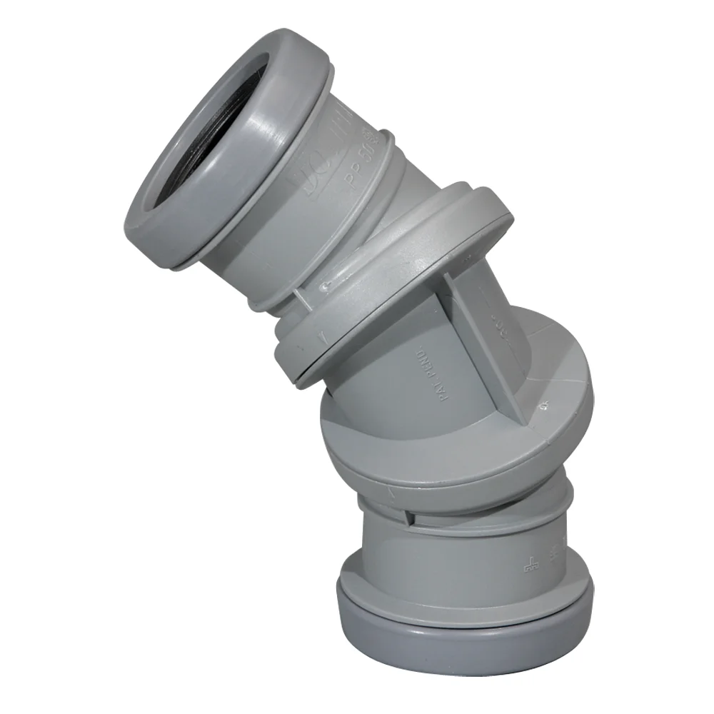 JOTIFLEX 50MM BEND 0-90° DOBBELMUFFE GRÅ v:9519180 JOTIFLEX 50MM BEND 0-90° DOBBELMUFFE GRÅ v:9519180