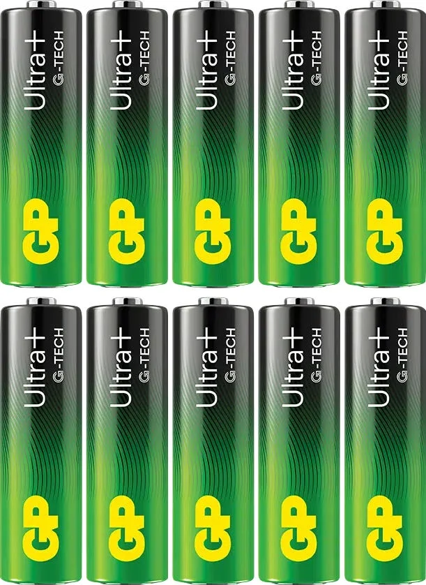 GP BATTERI GP ULTRA+ AA/LR6 10-P v:2686610