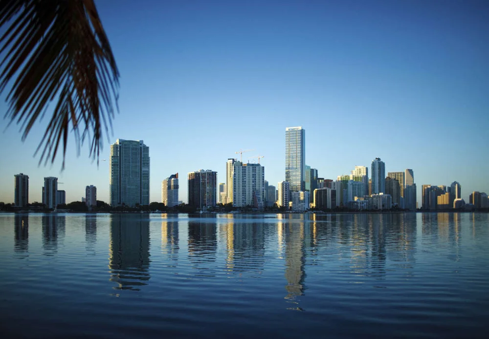 Huntonit Designpanel Miami Skyline v:6873965