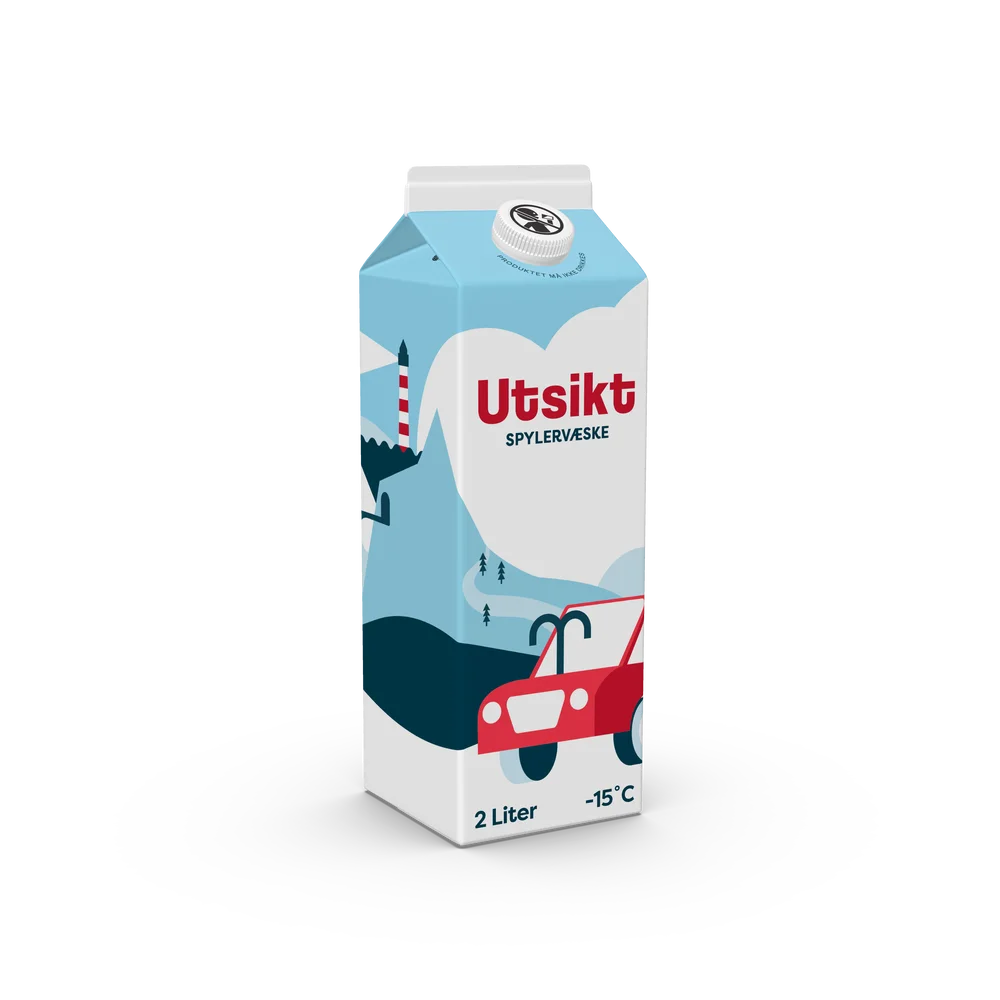 Spylervæske ferdigblandet 2 liter v:8626684