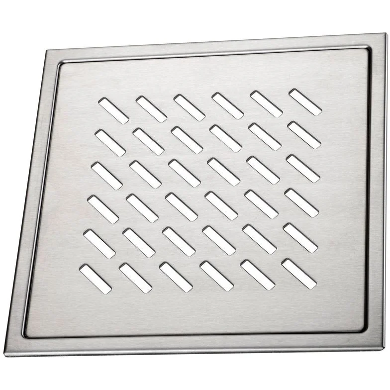 DESIGN SLUKRIST PEARL 20X20 CM BØRSTET SYREFAST STÅL v:6529211 DESIGN SLUKRIST PEARL 20X20 CM BØRSTET SYREFAST STÅL v:6529211