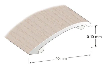 NIVÅLIST FIX HVIT EIK 1000X40X10MM v:3985893 NIVÅLIST FIX HVIT EIK 1000X40X10MM v:3985893
