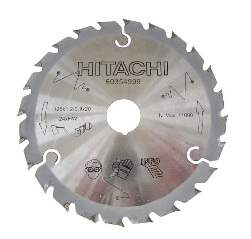 Hitachi Sagblad for tre og aluminium, 125x20x1,6 mm v:7685086