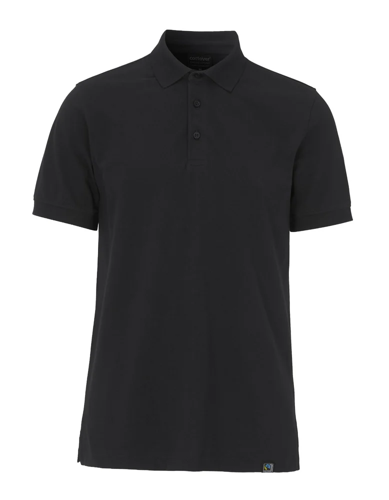 STRETCH PIQUÉ MAN BLACK v:6266359
