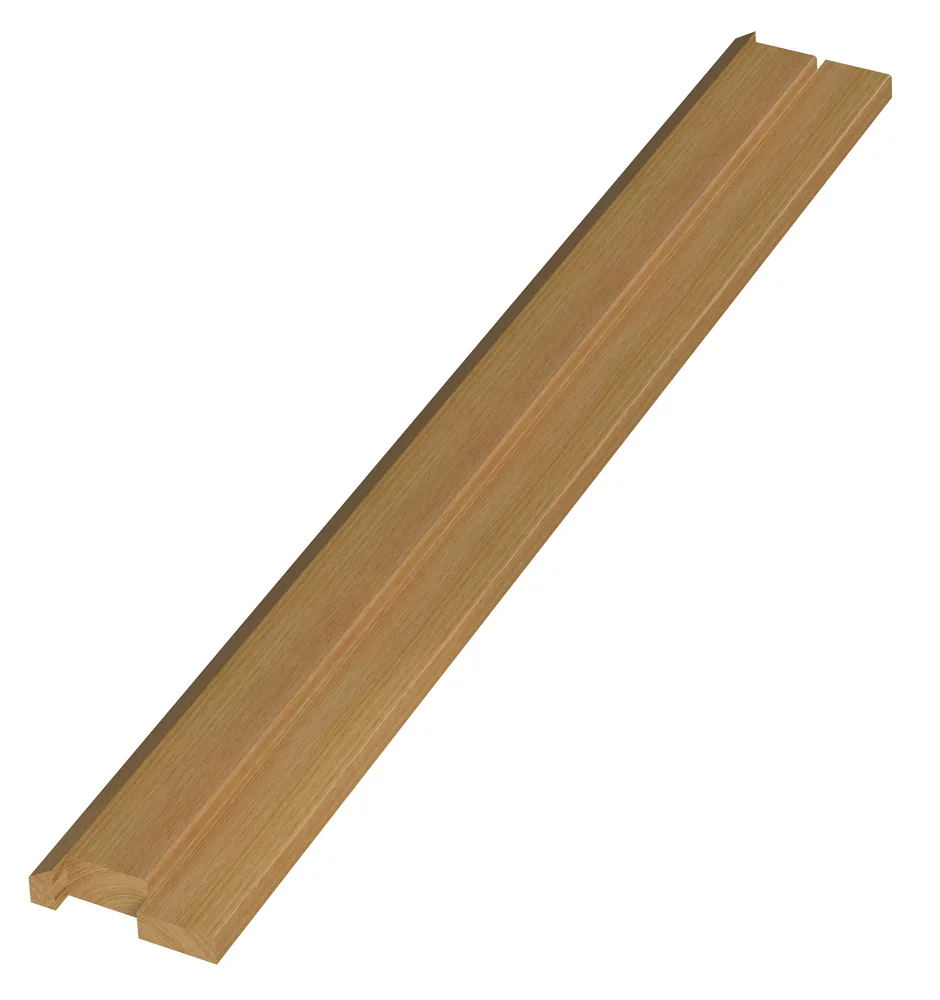 Terskel m7 anslag std 22mm eik 22mm mellomliggende anslagsterskel v:2763461