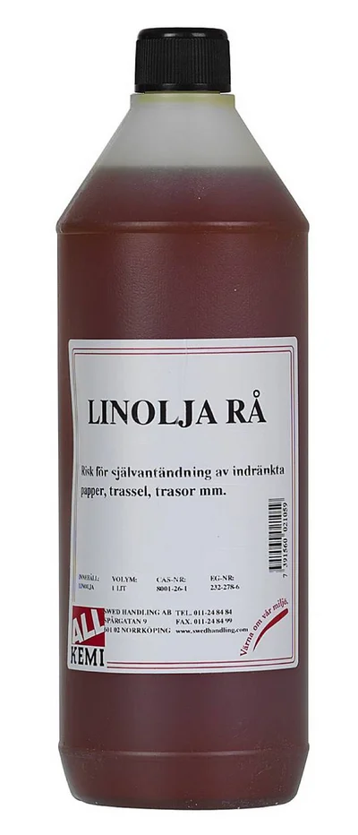 LINOLJE RÅ 1L v:7853684 LINOLJE RÅ 1L v:7853684