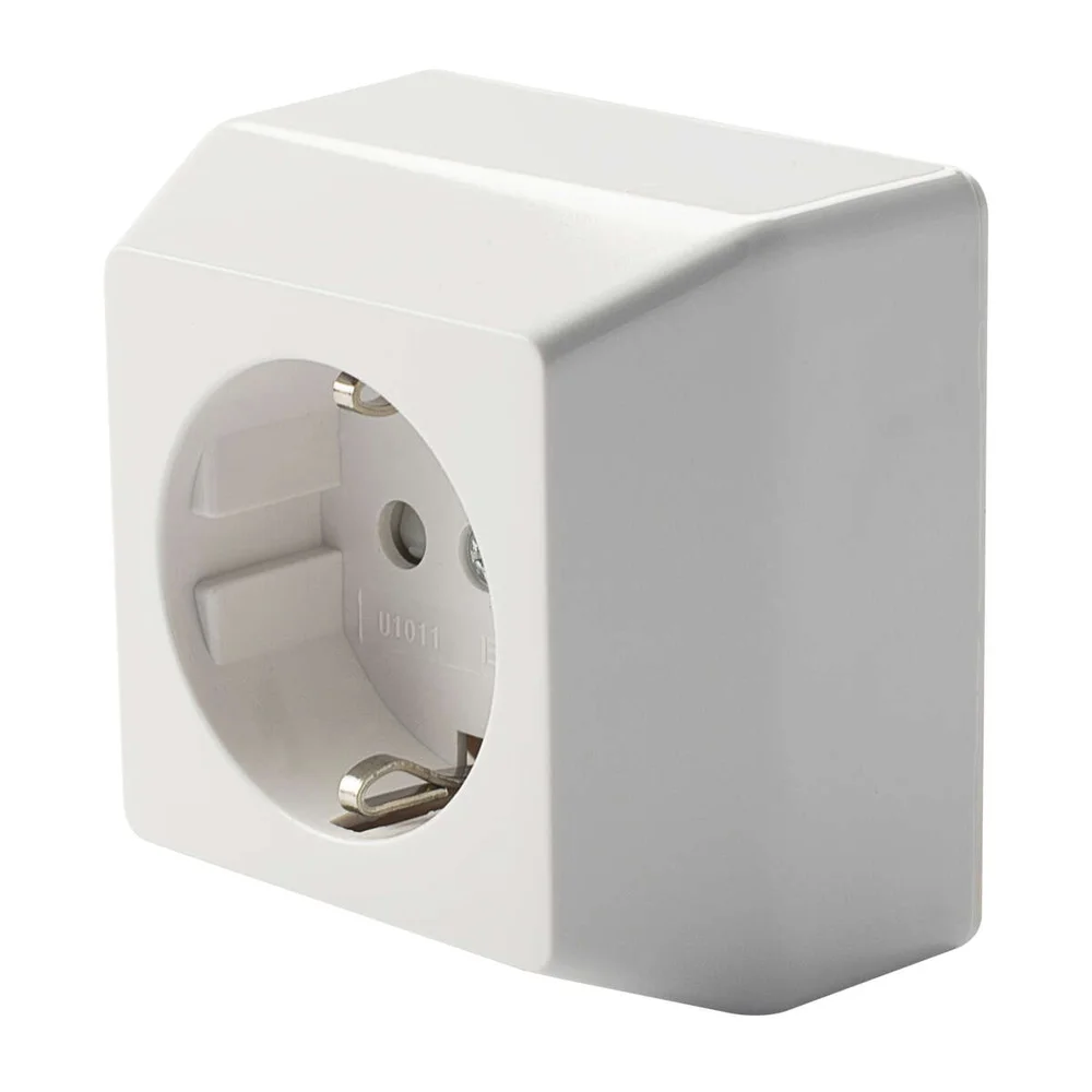 Egant enkel stikkontakt m/jord 5 pk v:6758937