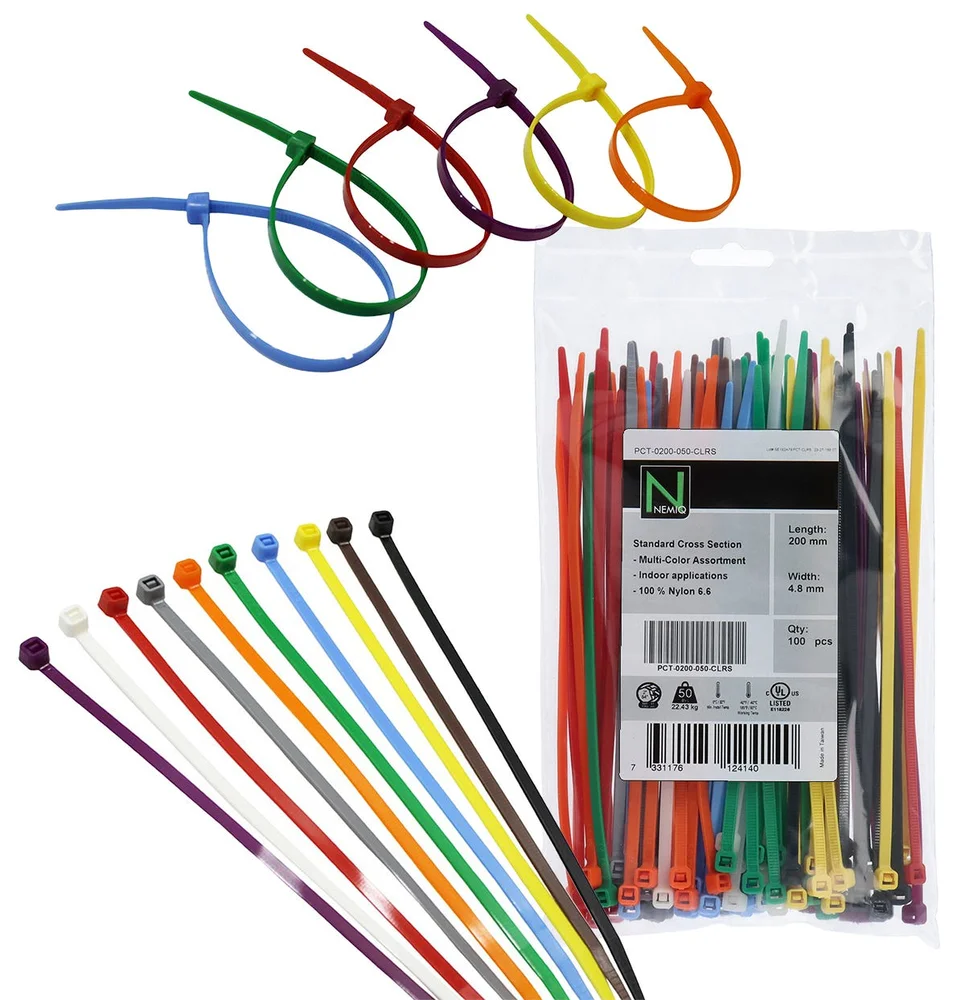 NEMIQ STRIPS 200X4,8MM, 10 FARGER v:3840066 NEMIQ STRIPS 200X4,8MM, 10 FARGER v:3840066