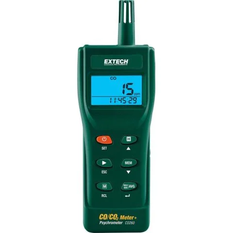 CO260 Extech Karbondioksidmåler MZ13601