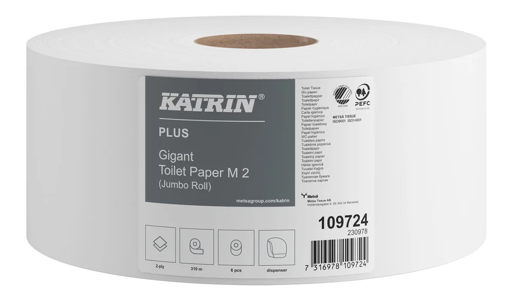 KATRIN TOALETTPAPIR PLUS GIGANT M2 v:6845535
