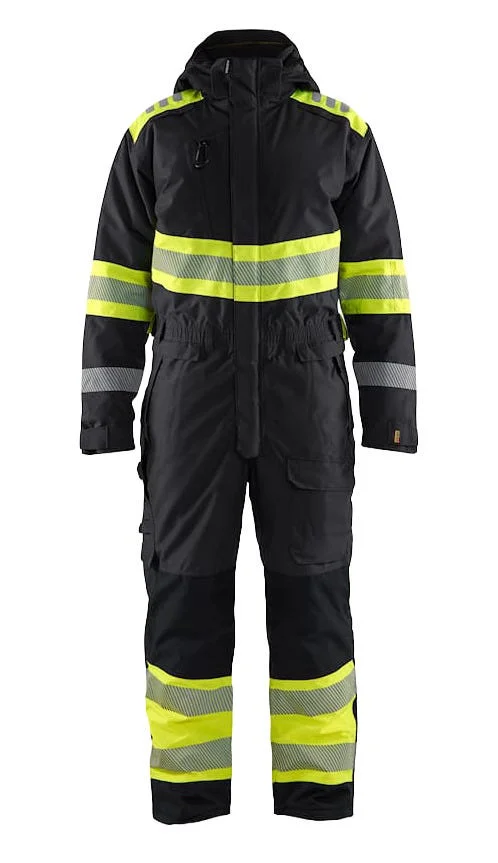 VINTERKJELEDRESS VARSEL 6720 SVART/GUL v:8257322