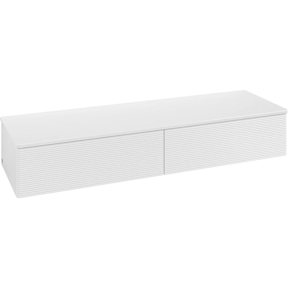 V&B ANTAO SIDESKAP 2 SKUFFER RILLET 1600X268X500 HVIT v:7981037