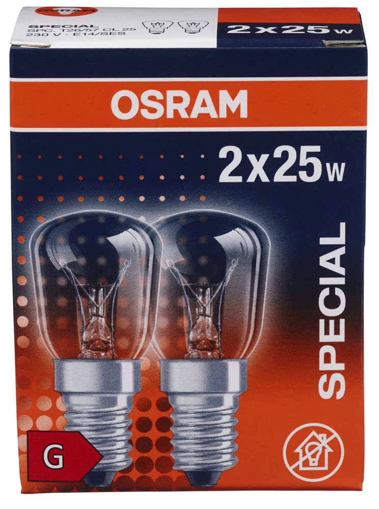 OSRAM Mini E14 25 W lyspære v:4444174 OSRAM Mini E14 25 W lyspære v:4444174