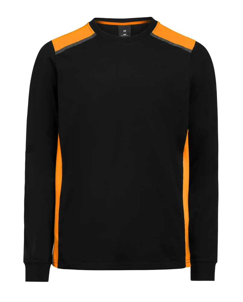 LANGERMET T-SHIRT CONTRAST 105-0 SVART/ORANSJE v:8381681 LANGERMET T-SHIRT CONTRAST 105-0 SVART/ORANSJE v:8381681