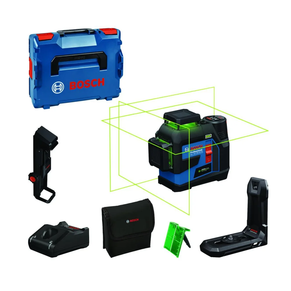 Bosch Linjelaser, GLL 12V100-33 CG, Grønn v:5292343