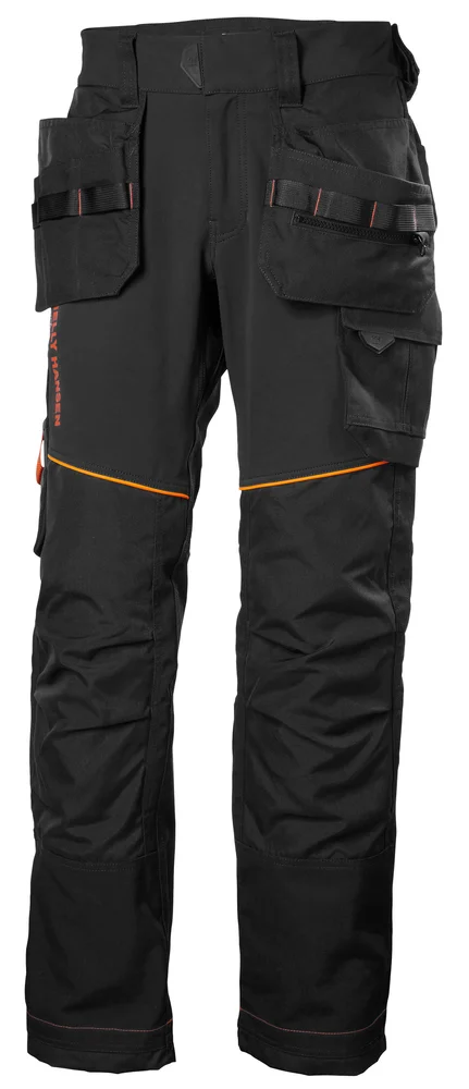 HÅNDVERKERBUKSE 77441 SVART D96 v:9179138