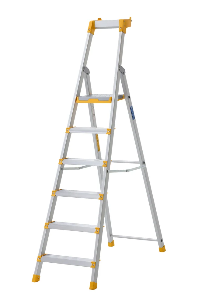 Trapp Proff 55PN eloksert 6-trinn 1,45m – Wibe v:8744843 Trapp Proff 55PN eloksert 6-trinn 1,45m – Wibe v:8744843