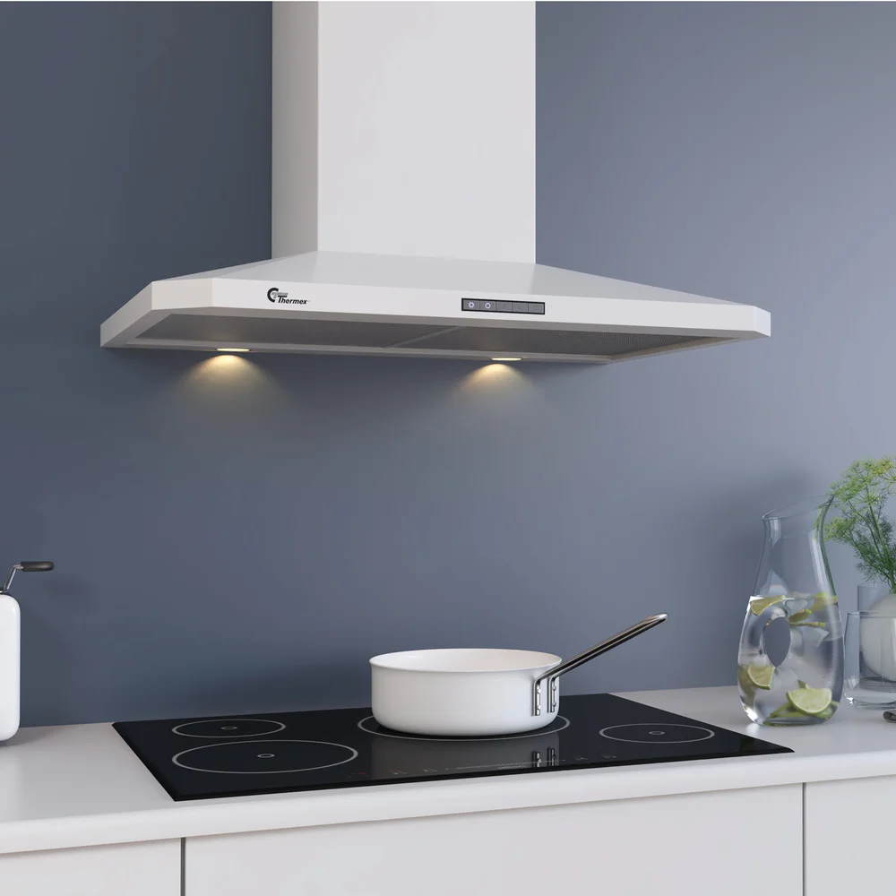 THERMEX DECOR 787 KJØKKENHETTE 70 CM HVIT LED v:9486376 THERMEX DECOR 787 KJØKKENHETTE 70 CM HVIT LED v:9486376