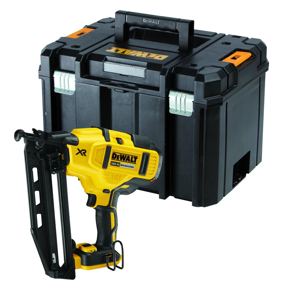 DEWALT dykkertpistol 18V 20° i TSTAK, børsteløsxR og 16GA for presis finish v:3754410