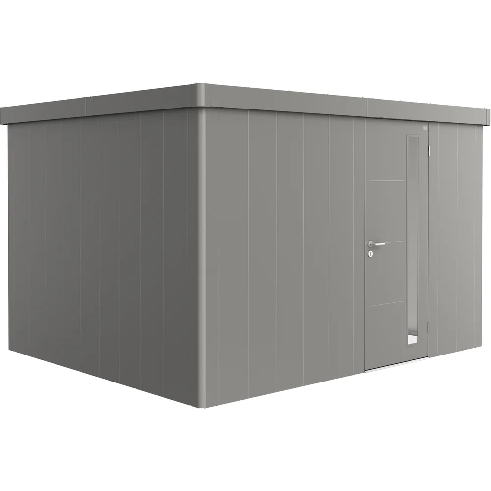 BIOHORT REDSKAPSBOD NEO 3D STD. DØR KVARTSGRÅ METALLIC v:2696100 BIOHORT REDSKAPSBOD NEO 3D STD. DØR KVARTSGRÅ METALLIC v:2696100
