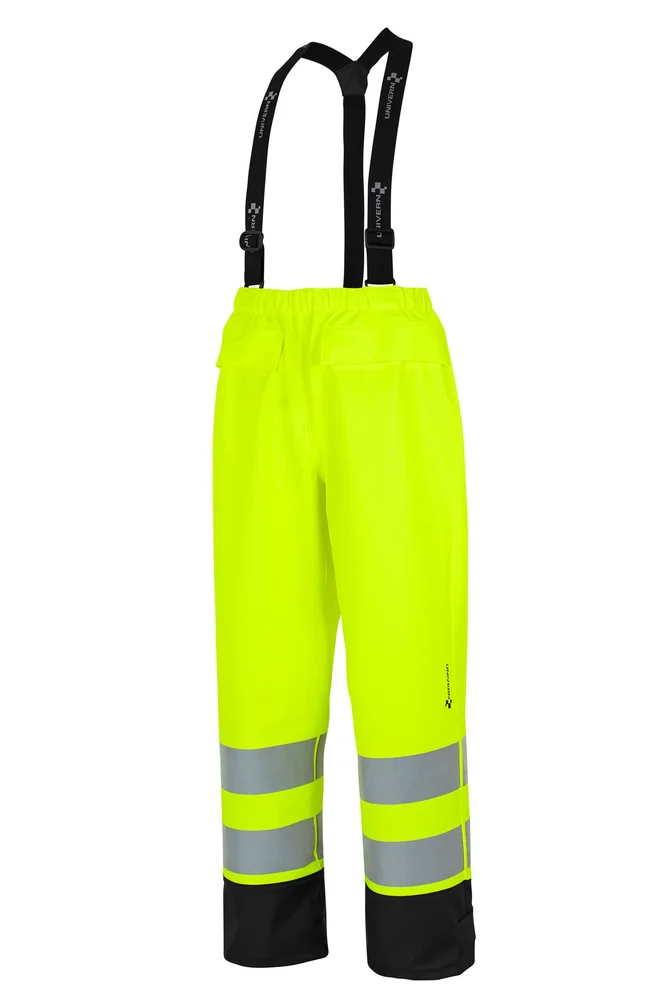 UNIVERN REGNBUKSE FLAMMEHEMMENDE VESTNES 97156 PU KL. 2 GUL v:6305406