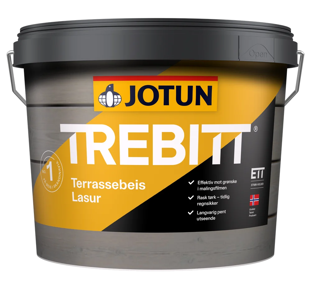 Trebitt terrassebeis skyggebrun 3 liter v:8876664