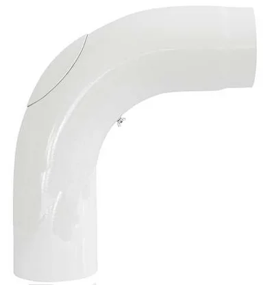 RØYKRØR Ø150 90GR 450X450MM WHE v:2477630 RØYKRØR Ø150 90GR 450X450MM WHE v:2477630