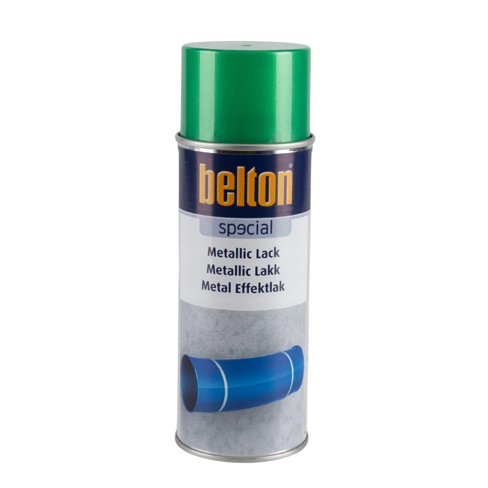 Belton Spraymaling, Metallisk Grønn, 400 ml v:1075711 Belton Spraymaling, Metallisk Grønn, 400 ml v:1075711