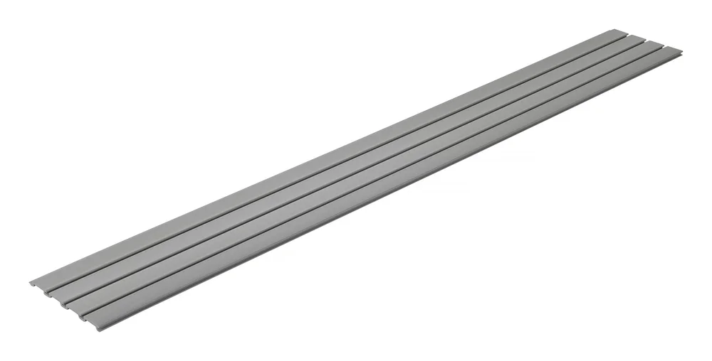 PELA Garasjepanel, grå, 2440x300x17 mm v:5847462