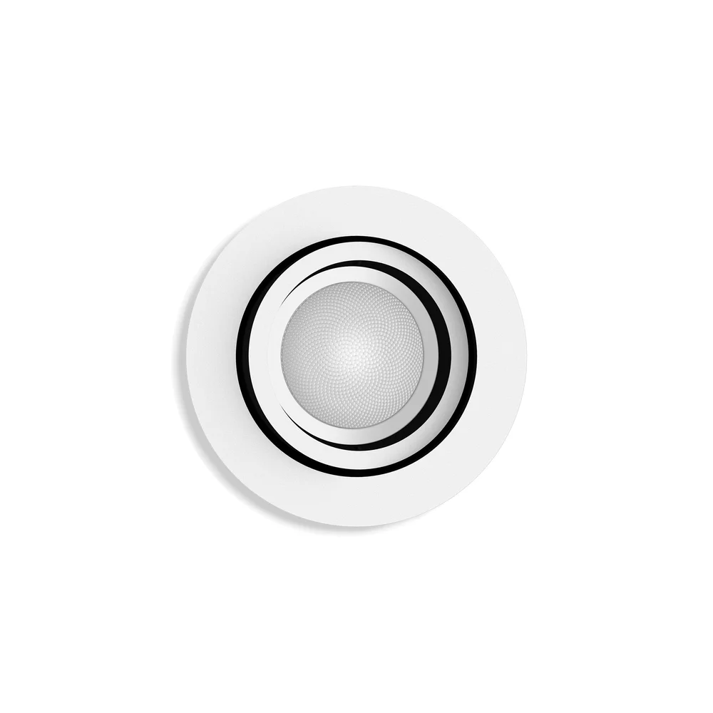Philips Hue Spotlight innfelt Milliskin HUE, 4,2W, hvit v:2217485 Philips Hue Spotlight innfelt Milliskin HUE, 4,2W, hvit v:2217485