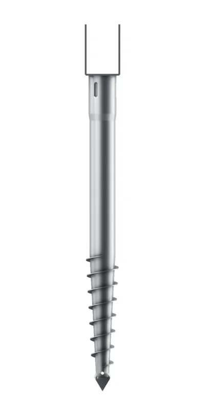 Jordskrue fast 3" bjelkesko 750mm Ø65mm – Stavrex jordnett v:9050293 Jordskrue fast 3" bjelkesko 750mm Ø65mm – Stavrex jordnett v:9050293