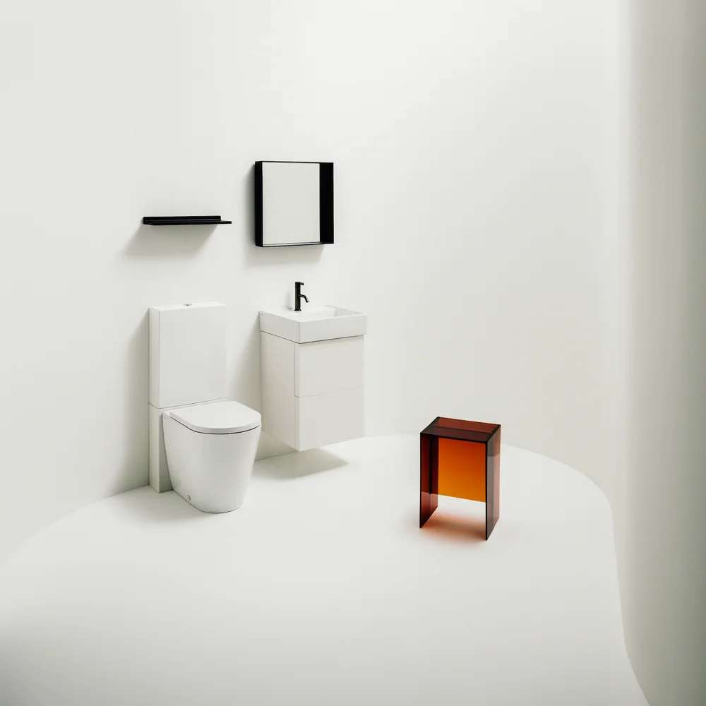 LAUFEN KARTELL HYLLE VEGGMONTERT RØYKGRÅ v:5031747