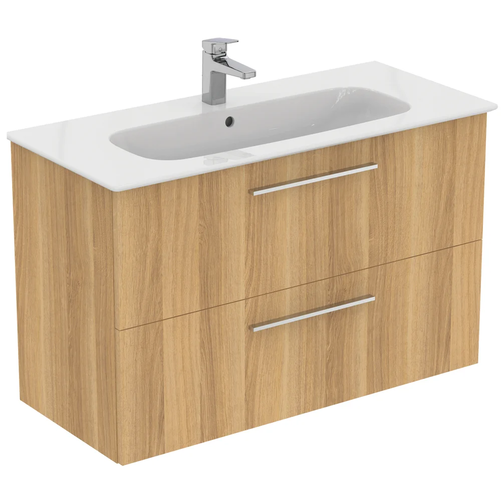 IDEAL STANDARD I.LIFE A BADEROMSMØBEL 1040X460 NATURAL OAK M/KROM HÅNDTAK v:9487795 IDEAL STANDARD I.LIFE A BADEROMSMØBEL 1040X460 NATURAL OAK M/KROM HÅNDTAK v:9487795