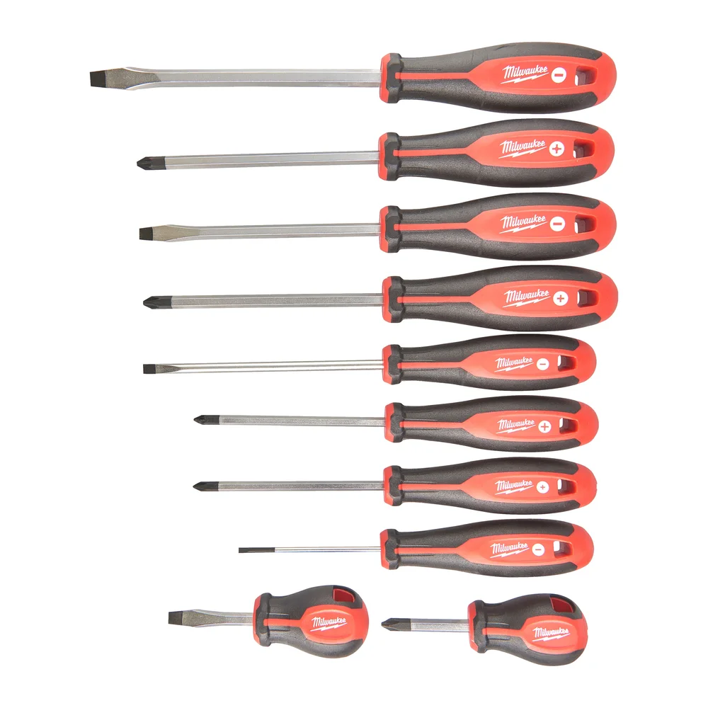 Milwaukee Skrutrekker-sett Tri-Lobe, 10 deler v:8543644 Milwaukee Skrutrekker-sett Tri-Lobe, 10 deler v:8543644