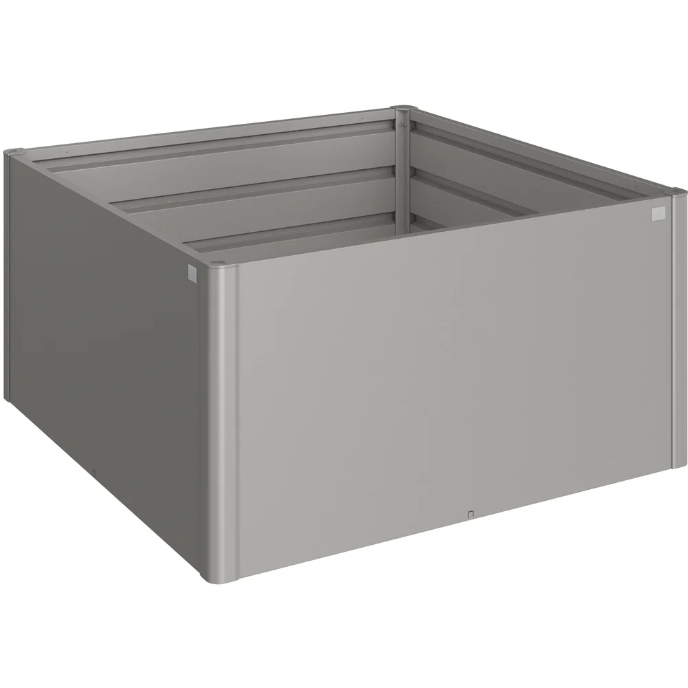 BIOHORT HØYBED 1,5 X 1,5, KVARTSGRÅ METALLIC v:6139229