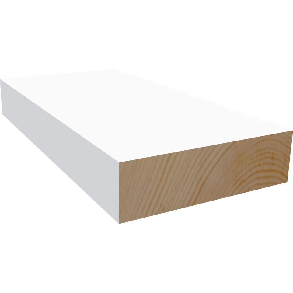 Glattkantlist furu hvit bomull S0502-Y 21x120x4400 mm v:7878033 Glattkantlist furu hvit bomull S0502-Y 21x120x4400 mm v:7878033