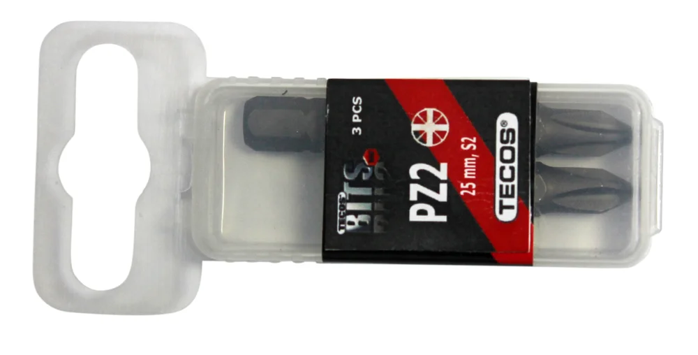 Bits s2 pz2x25 3 stk pak tecos v:7007425 Bits s2 pz2x25 3 stk pak tecos v:7007425