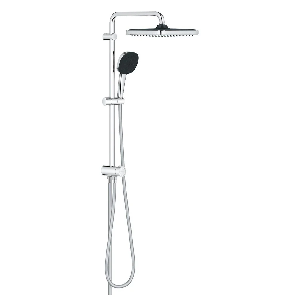 GROHE VITALIO COMFORT 250 FLEX REGNDUSJ M/OMSKIFTER KROM v:1489085 GROHE VITALIO COMFORT 250 FLEX REGNDUSJ M/OMSKIFTER KROM v:1489085
