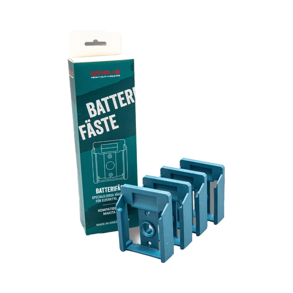 Griplis Batterifeste Makita 18V, 4-PACK, Turkis v:4097797