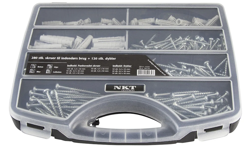 NKT sortimentskoffert spun+ ph pro6 v:3412001 NKT sortimentskoffert spun+ ph pro6 v:3412001
